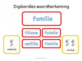 Digibord - Woordherkenning