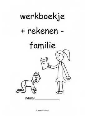 Werkboekje rekenen familie 1