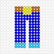 Kralenplank Broek 1