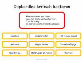 Digibord - Kritisch luisteren