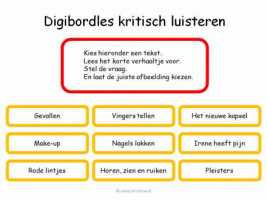 Digibord - Kritisch luisteren