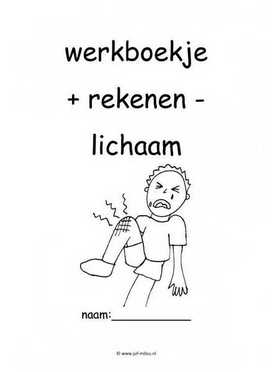 Werkboekje lichaam rekenen 2