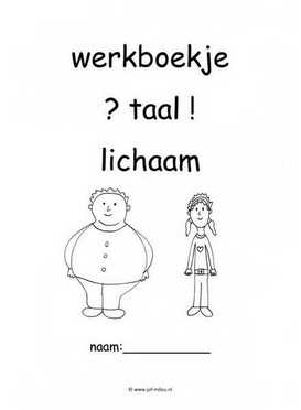 Werkboekje lichaam taal 2