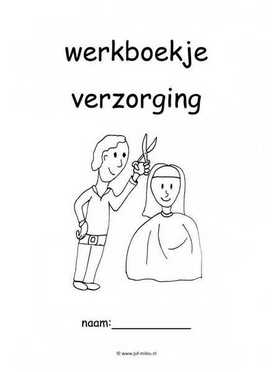 Werkboekje verzorging 1