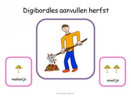 Digibord - Aanvullen