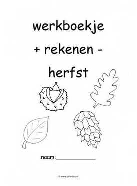 Werkboekje rekenen herfst 2