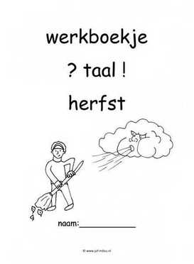 Werkboekje taal herfst 2