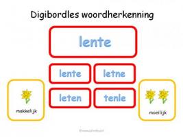 Digibord - Woordherkenning