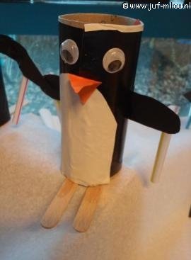 Knutselen Skiende pinguin