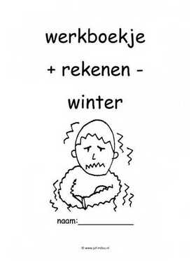 Werkboekje rekenen winter 1