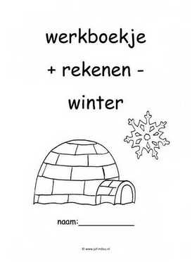 Werkboekje rekenen winter 2