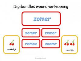 Digibord - Woordherkenning