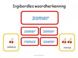 Digibord - Woordherkenning