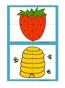 Werkblad zomer - Puzzel