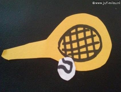 Knutselen Tennisracket