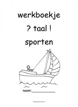 Werkboekje taal sporten 1