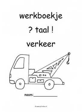 Werkboekje taal verkeer 1