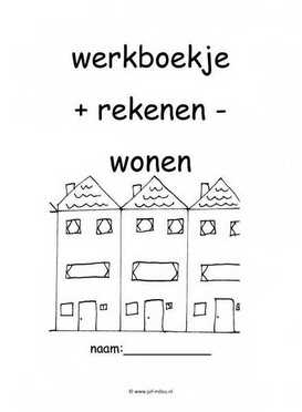 Werkboekje rekenen wonen 1