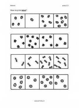 Cito - rekenen - getallen - Minst 1