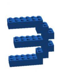 Lego ontwerp getal 3