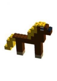 Lego ontwerp paard