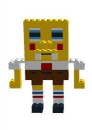 Lego ontwerp spongebob