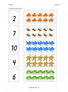 Rekenen - 1 tot 10 aantal 03