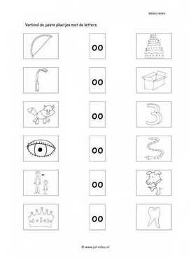Taal - OO letter verbinden 1
