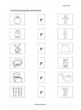 Taal - R letter verbinden 2