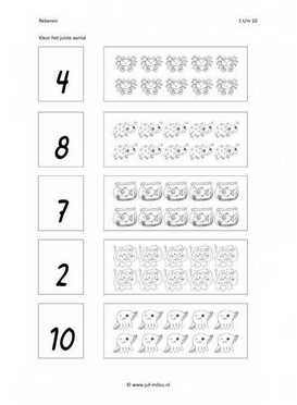 Rekenen - 1 tot 10 aantal 03