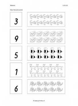 Rekenen - 1 tot 10 aantal 04