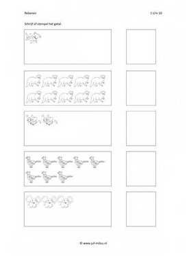 Rekenen - 1 tot 10 getal 02