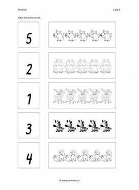 Rekenen - 1 tot 5 aantal 04