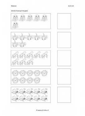 Rekenen - 6 tot 10 getal 01