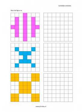 Ruimtelijke orientatie - 7 bij 7 nakleuren 03