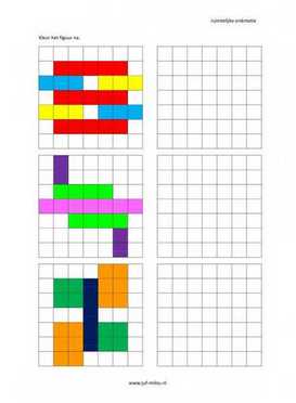 Ruimtelijke orientatie - 7 bij 7 nakleuren 08