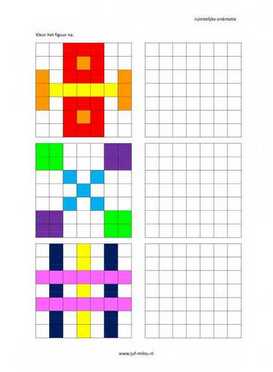 Ruimtelijke orientatie - 7 bij 7 nakleuren 09