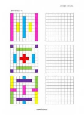 Ruimtelijke orientatie - 9 bij 9 nakleuren 02