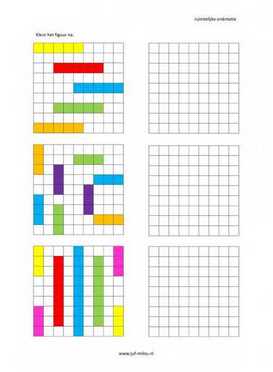 Ruimtelijke orientatie - 9 bij 9 nakleuren 03