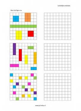 Ruimtelijke orientatie - 9 bij 9 nakleuren 05