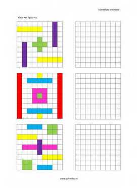 Ruimtelijke orientatie - 9 bij 9 nakleuren 06