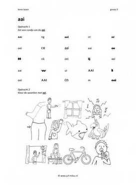 Leren lezen - Aai