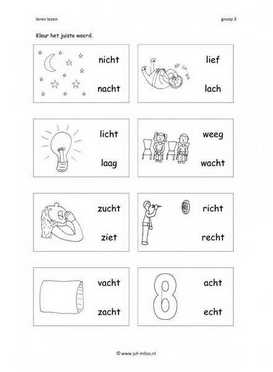 Leren lezen - Ch 2 woorden 1