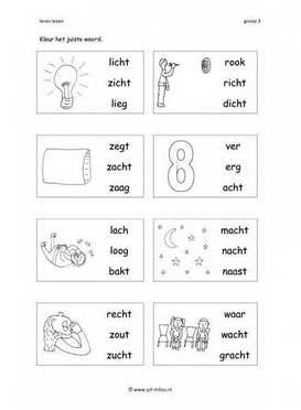 Leren lezen - Ch 3 woorden 1