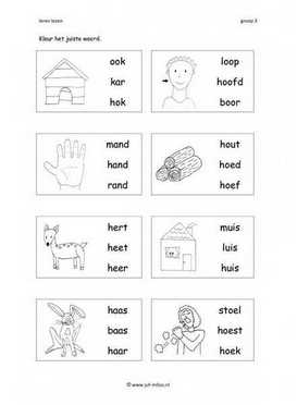 Leren lezen H 3 woorden 2