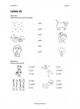 Leren lezen - Letter ch 3