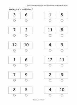 Flitskaartjes - Tm 12 kleinste getal 01