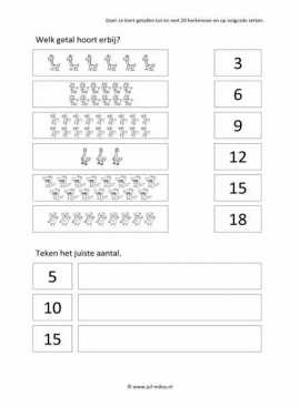 Flitskaartjes - Tm 20 getallen 02