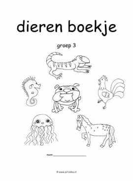 Werkboekje dieren