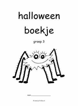 Werkboekje halloween